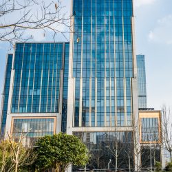 modern business center